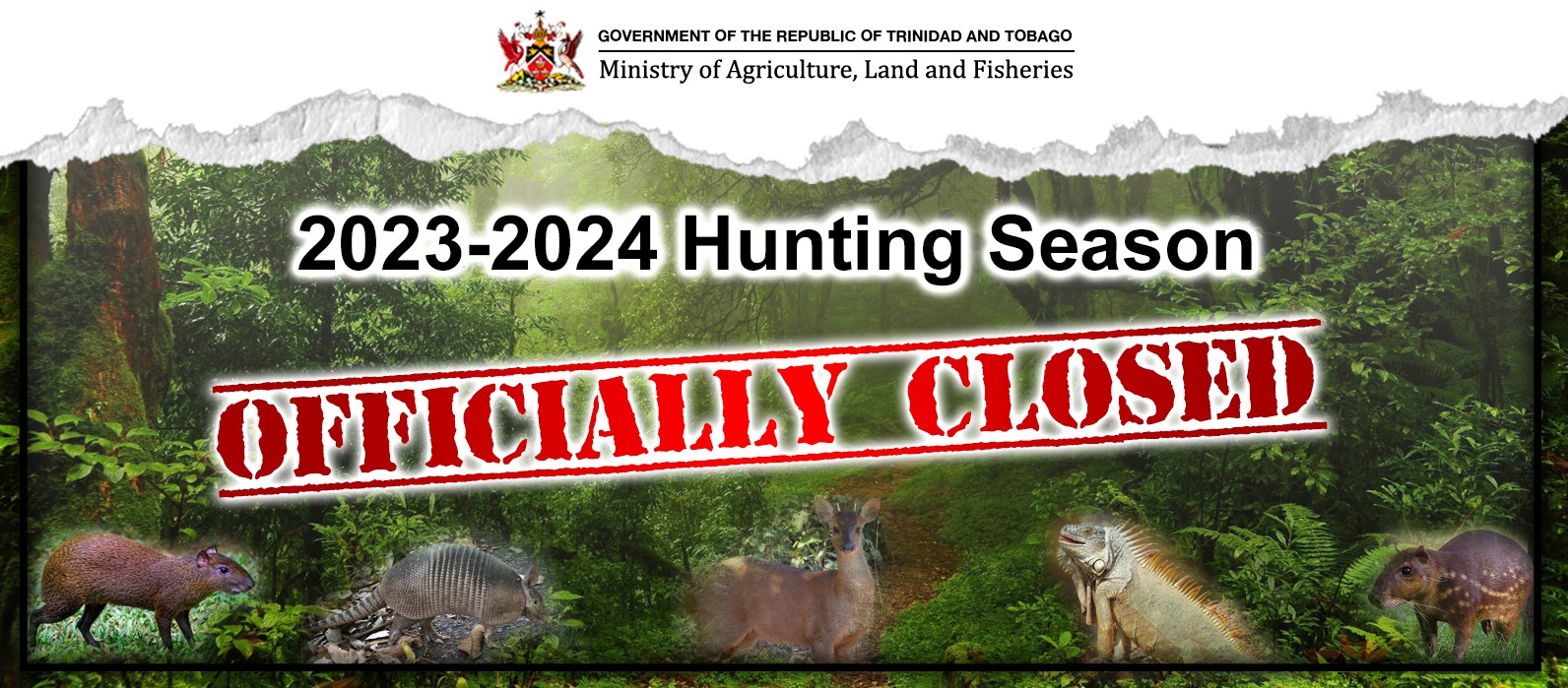 Agriculture Minister Announces Closure of 2023-2024 Hunting Season